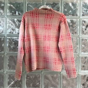 Tahari Tan & red sweater. Size Medium. Brand New. Never worn.